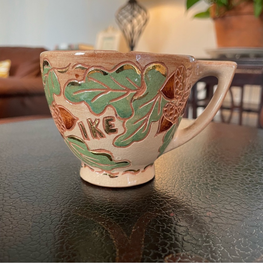 Vintage 1949 Pottery Coffee Cup